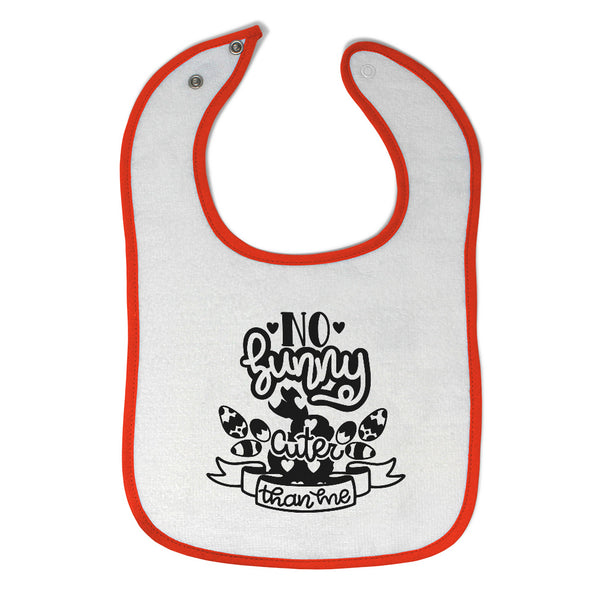 Cloth Bibs for Babies No Bunny Cuter than Me Baby Accessories Burp Cloths Cotton - Cute Rascals