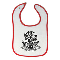 Cloth Bibs for Babies No Bunny Cuter than Me Baby Accessories Burp Cloths Cotton - Cute Rascals