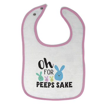 Cloth Bibs for Babies Oh for Peeps Sake Baby Accessories Burp Cloths Cotton