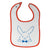 Cloth Bibs for Babies Blue Outlined Bunny Baby Accessories Burp Cloths Cotton - Cute Rascals