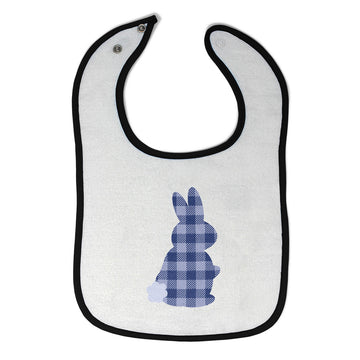 Cloth Bibs for Babies Purple Bunny Design Baby Accessories Burp Cloths Cotton