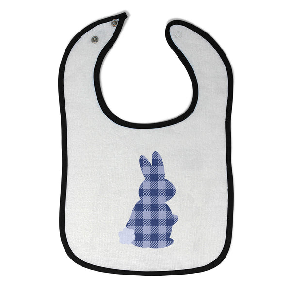 Cloth Bibs for Babies Purple Bunny Design Baby Accessories Burp Cloths Cotton - Cute Rascals
