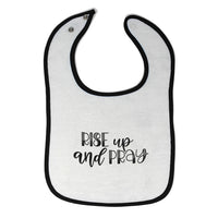 Cloth Bibs for Babies Rise up and Pray Baby Accessories Burp Cloths Cotton - Cute Rascals