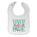 Cloth Bibs for Babies Saver by Love Baby Accessories Burp Cloths Cotton