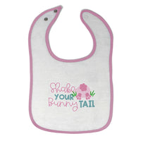 Cloth Bibs for Babies Shake Your Bunny Tail Baby Accessories Burp Cloths Cotton - Cute Rascals