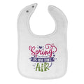 Cloth Bibs for Babies Spring Is in The Air Baby Accessories Burp Cloths Cotton