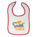 Cloth Bibs for Babies Sweet Chick Baby Accessories Burp Cloths Cotton - Cute Rascals