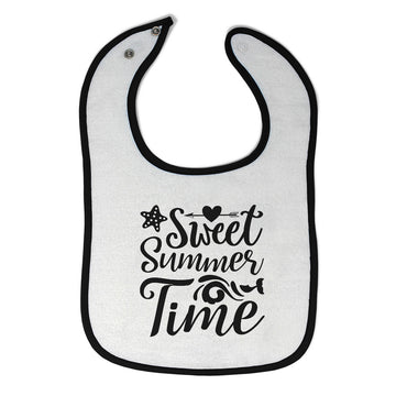Cloth Bibs for Babies Sweet Summer Time Baby Accessories Burp Cloths Cotton