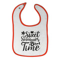 Cloth Bibs for Babies Sweet Summer Time Baby Accessories Burp Cloths Cotton