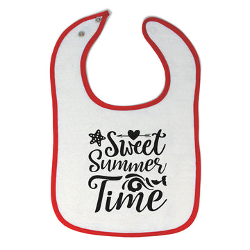 Cloth Bibs for Babies Sweet Summer Time Baby Accessories Burp Cloths Cotton