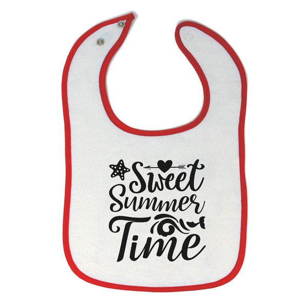 Cloth Bibs for Babies Sweet Summer Time Baby Accessories Burp Cloths Cotton - Cute Rascals