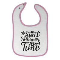 Cloth Bibs for Babies Sweet Summer Time Baby Accessories Burp Cloths Cotton - Cute Rascals