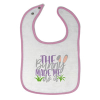 Cloth Bibs for Babies The Bunny Made Me Do It Baby Accessories Cotton - Cute Rascals