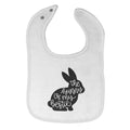 Cloth Bibs for Babies The Bunny Is My Bestie Baby Accessories Burp Cloths Cotton