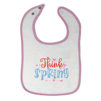 Cloth Bibs for Babies Think Spring Baby Accessories Burp Cloths Cotton - Cute Rascals