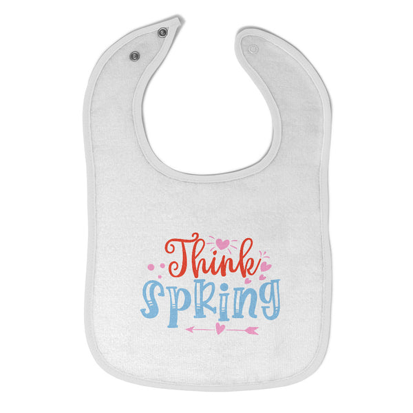 Cloth Bibs for Babies Think Spring Baby Accessories Burp Cloths Cotton - Cute Rascals