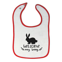 Cloth Bibs for Babies Welcome Every Bunny Baby Accessories Burp Cloths Cotton - Cute Rascals