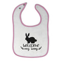 Cloth Bibs for Babies Welcome Every Bunny Baby Accessories Burp Cloths Cotton