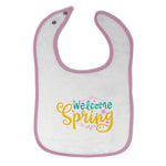 Cloth Bibs for Babies Welcome Spring Baby Accessories Burp Cloths Cotton - Cute Rascals