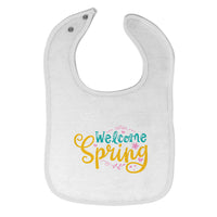 Cloth Bibs for Babies Welcome Spring Baby Accessories Burp Cloths Cotton - Cute Rascals