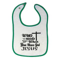 Cloth Bibs for Babies Who Needs Eggs When You Have Got Jesus Baby Accessories