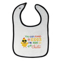 Cloth Bibs for Babies You Can Keep The Eggs I'M Here for The Chicks Cotton