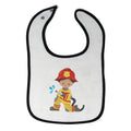 Baby Boy Bibs Firefighter Boy Hose S Professions Firefighter Burp Cloths Cotton