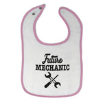 Cloth Bibs for Babies Future Mechanic Profession Tools Baby Accessories Cotton - Cute Rascals