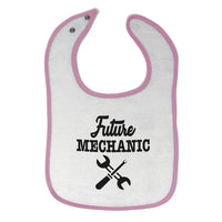 Cloth Bibs for Babies Future Mechanic Profession Tools Baby Accessories Cotton - Cute Rascals