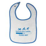 Cloth Bibs for Babies Triathlon Skills Loading Baby Accessories Cotton - Cute Rascals