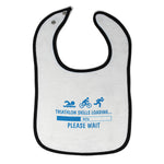 Cloth Bibs for Babies Triathlon Skills Loading Baby Accessories Cotton - Cute Rascals