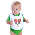 Cloth Bibs for Babies Boxing Gloves Sports Boxing Baby Accessories Cotton - Cute Rascals