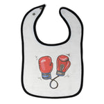 Cloth Bibs for Babies Boxing Gloves Sports Boxing Baby Accessories Cotton - Cute Rascals