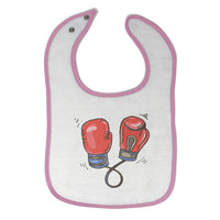 Cloth Bibs for Babies Boxing Gloves Sports Boxing Baby Accessories Cotton - Cute Rascals