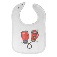Cloth Bibs for Babies Boxing Gloves Sports Boxing Baby Accessories Cotton - Cute Rascals