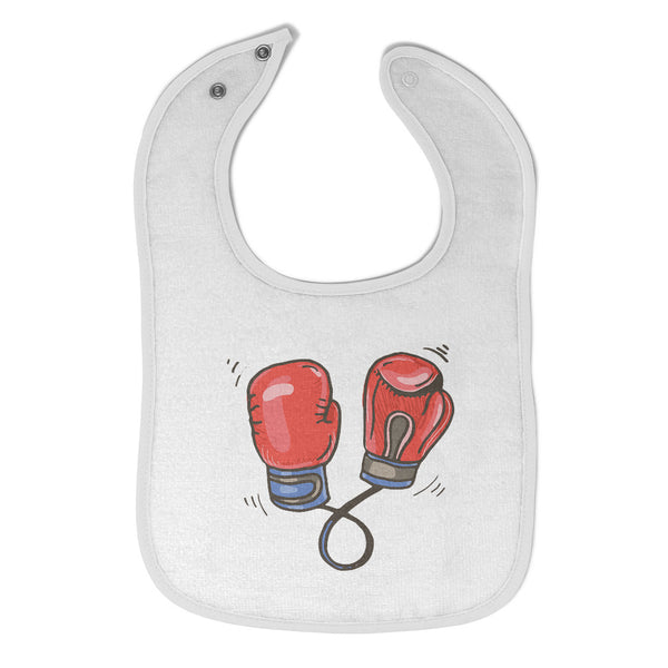 Cloth Bibs for Babies Boxing Gloves Sports Boxing Baby Accessories Cotton - Cute Rascals