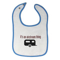 Cloth Bibs for Babies It's An Airstream Thing Trucks Baby Accessories Cotton