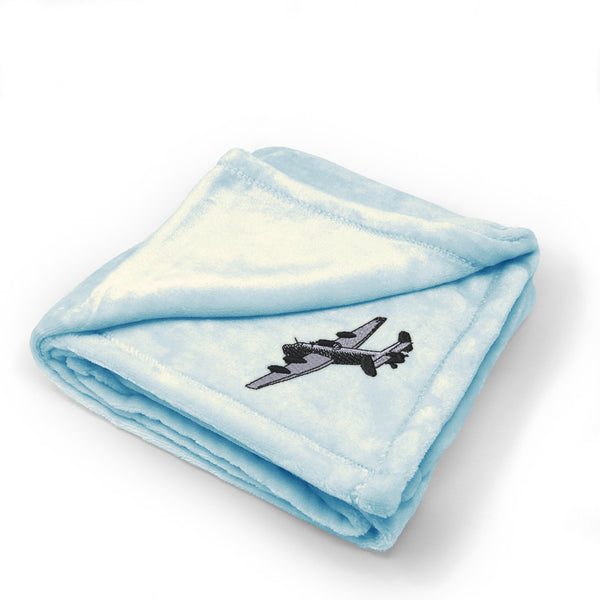 Military Plane Halifax Bomber Embroidery