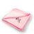 Plush Baby Blanket Cartoon White Flamingo Embroidery Receiving Swaddle Blanket