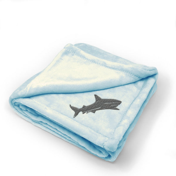 Shark Side View Embroidery