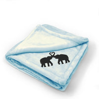 Elephant Couple Embroidery