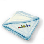 Kid Cars Border Lights Embroidery