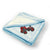 Plush Baby Blanket Tractor Machine A Embroidery Receiving Swaddle Blanket