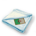 Plush Baby Blanket Algeria Embroidery Receiving Swaddle Blanket Polyester