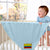 Plush Baby Blanket Colombia Embroidery Receiving Swaddle Blanket Polyester