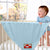 Plush Baby Blanket Greenland Embroidery Receiving Swaddle Blanket Polyester
