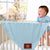Plush Baby Blanket Hong Kong Embroidery Receiving Swaddle Blanket Polyester