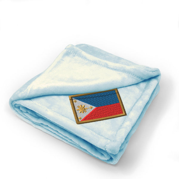 Plush Baby Blanket Philippines Embroidery Receiving Swaddle Blanket Polyester