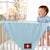 Plush Baby Blanket Swiss Embroidery Receiving Swaddle Blanket Polyester