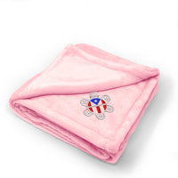 Puerto Rico Flag Sol Taino A Embroidery